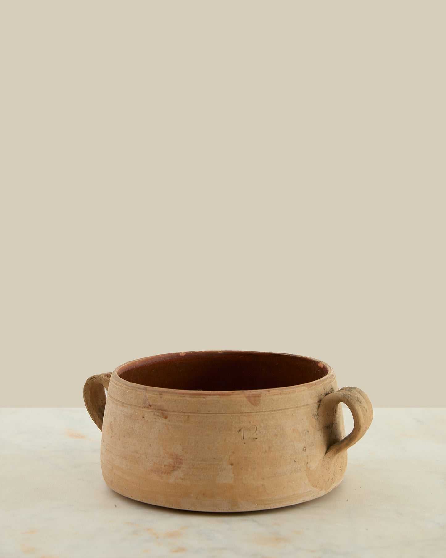 French terracotta vessel