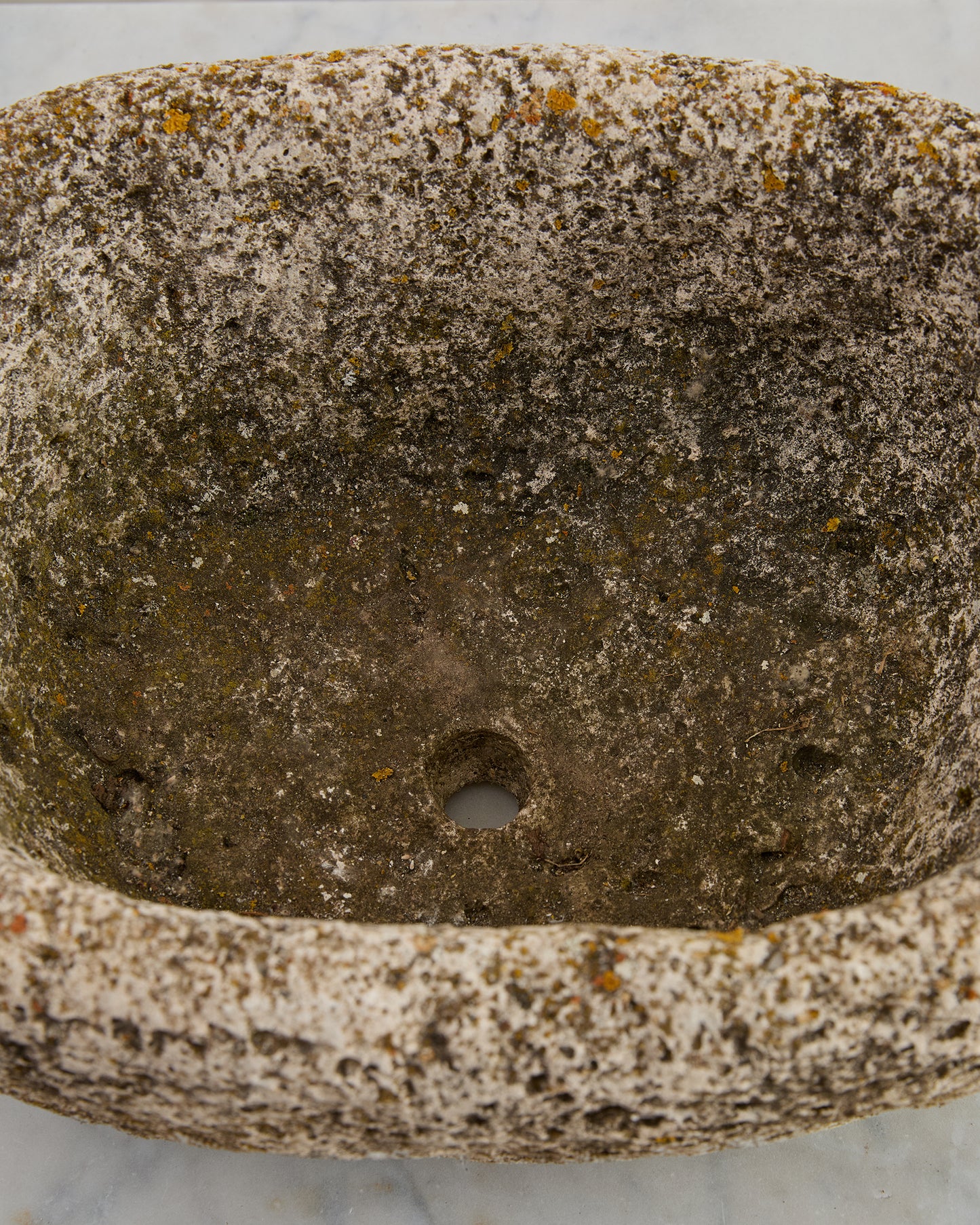 Limestone 14" rectangle sink