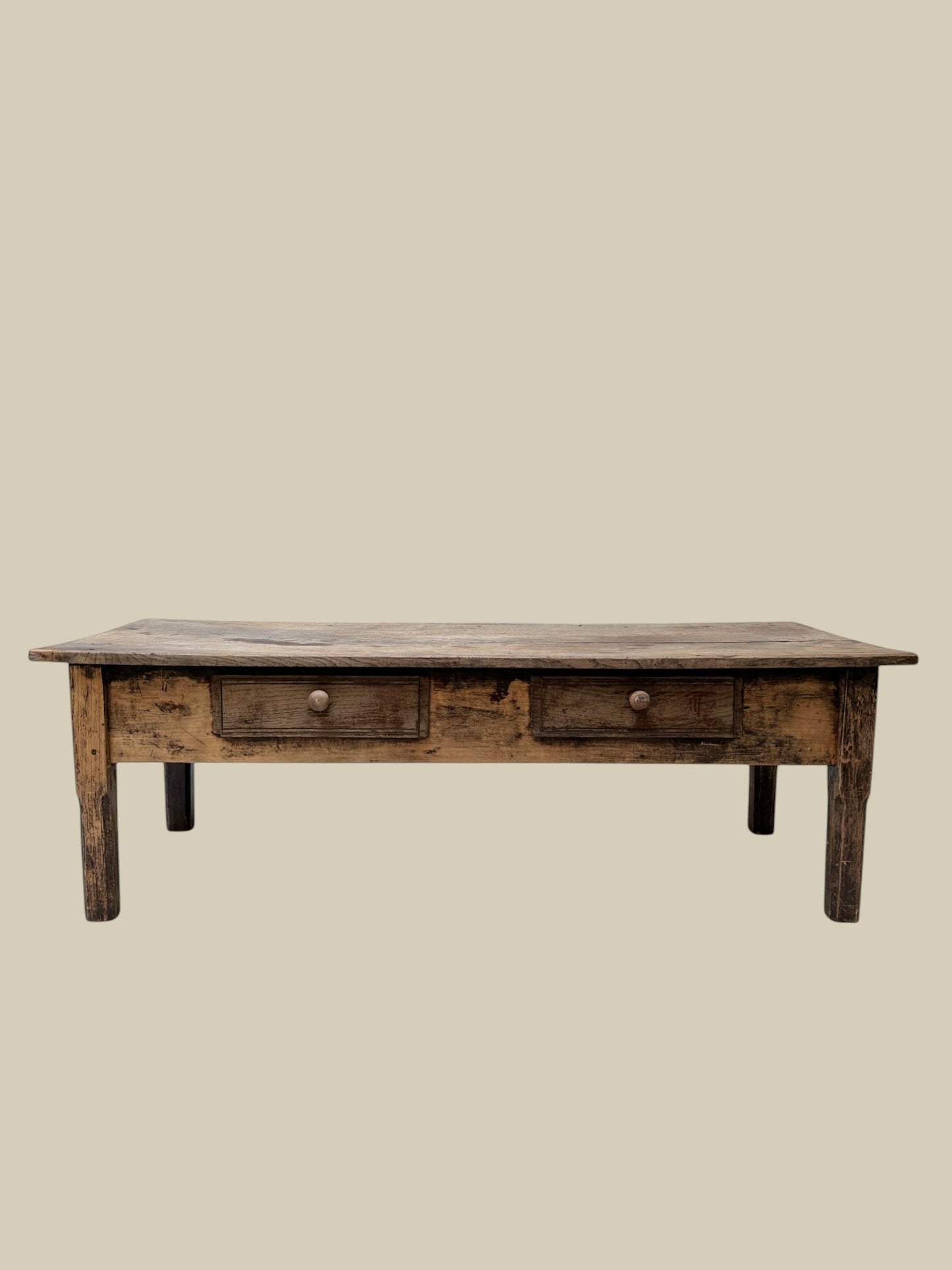 Spanish 2 drawer coffee table