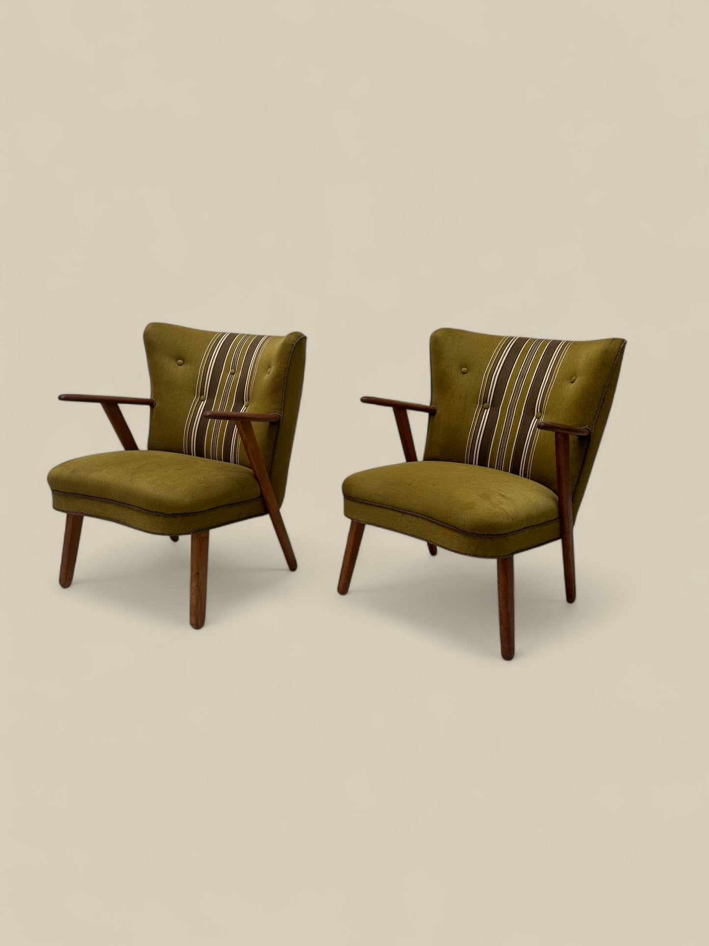 Pair of Madsen Shubel easy chairs