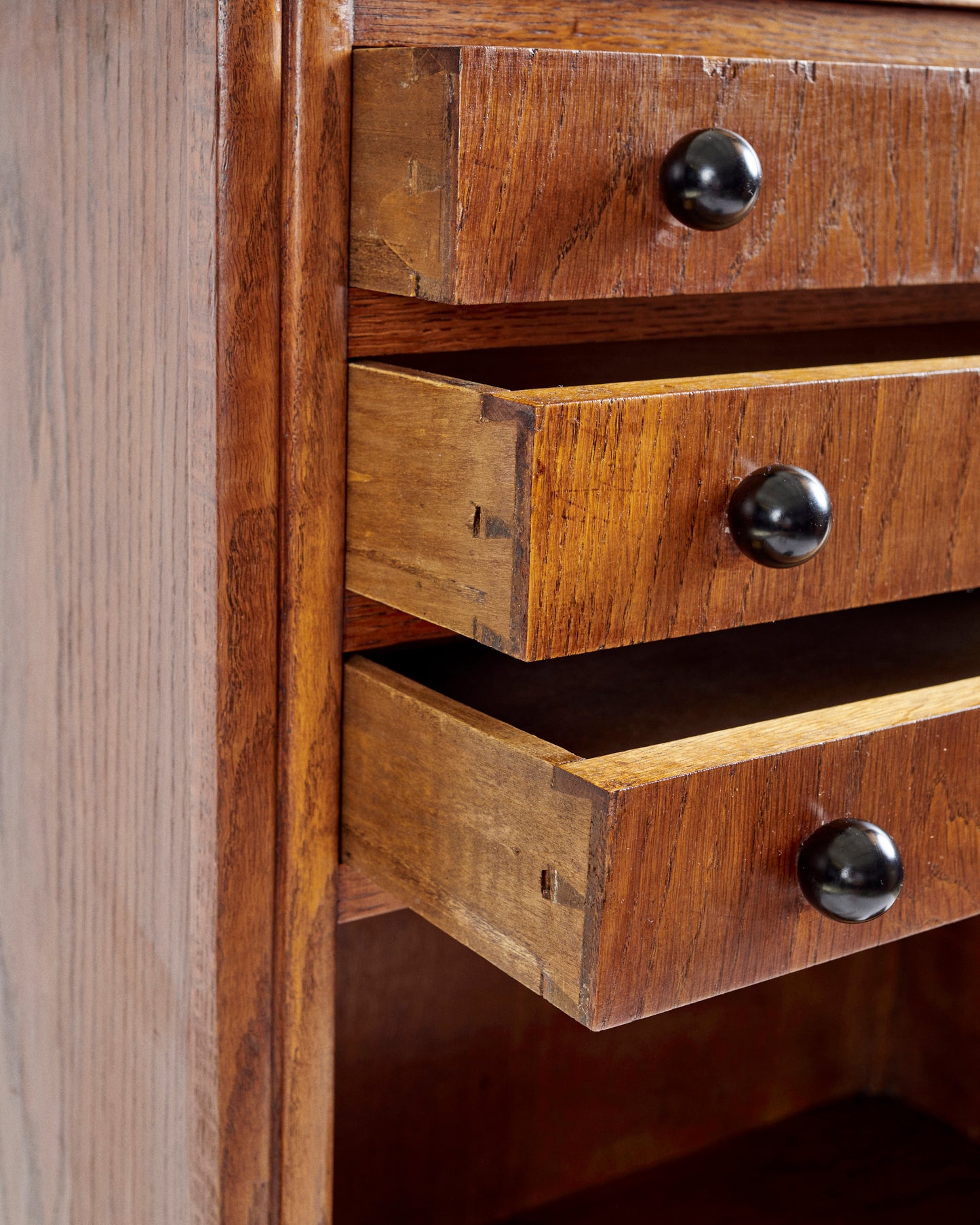 Vintage French oak cupboard