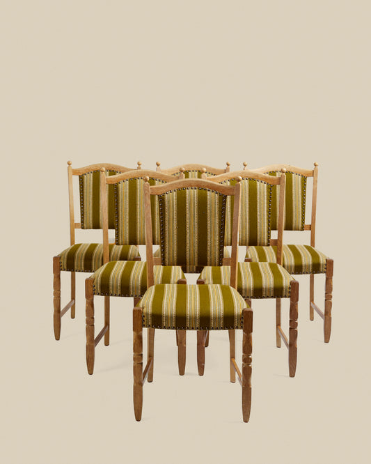 Set of 6 Henning Kjaernulf dining chairs