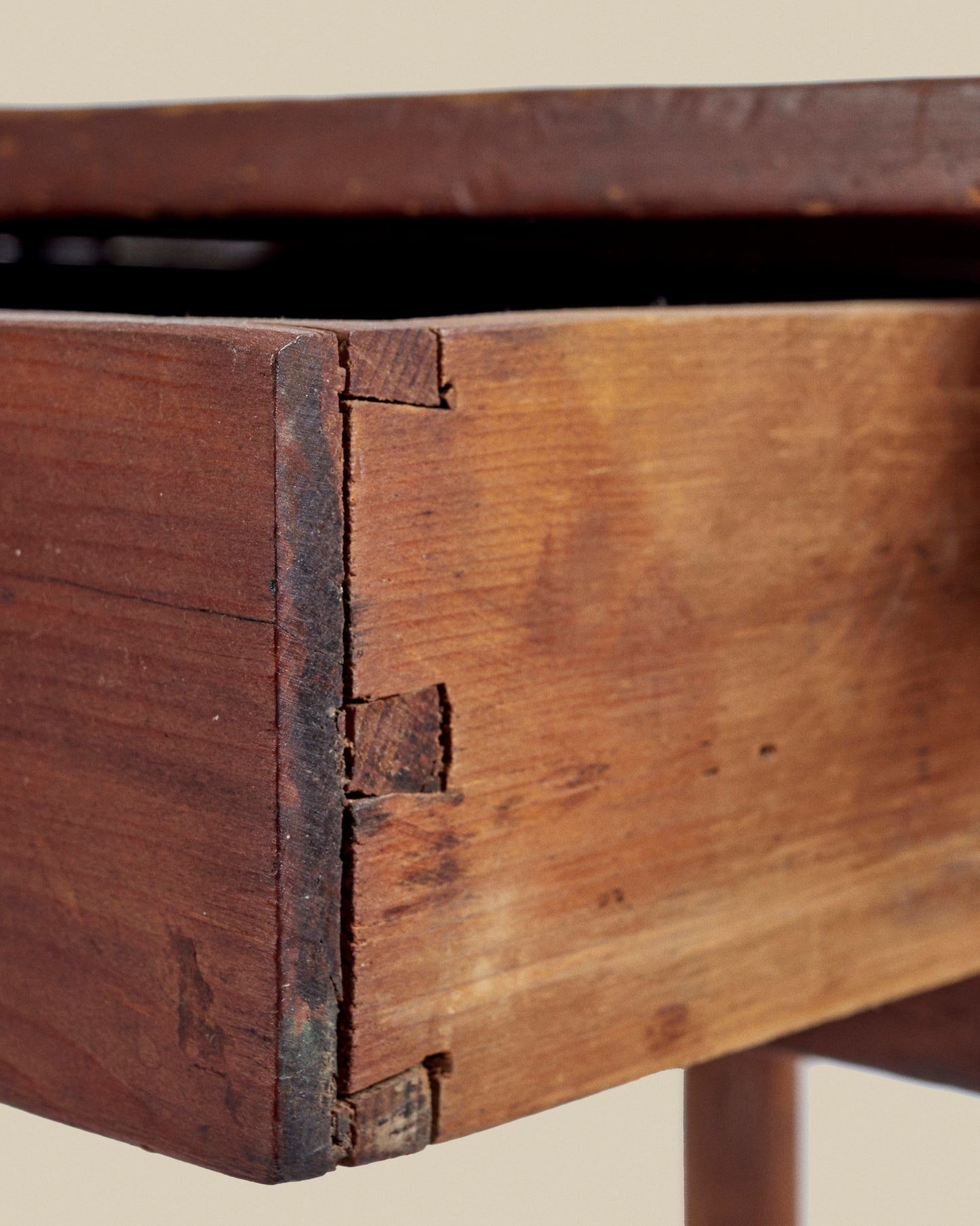 Primitive side table