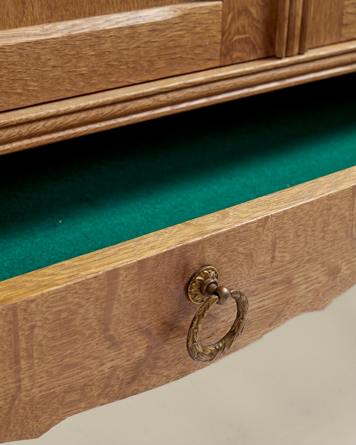 Danish circle engraved sideboard