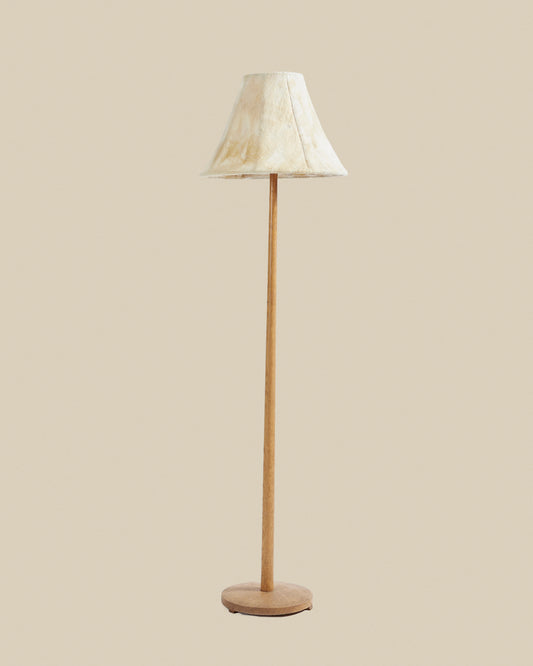 Swedish teak floor lamp