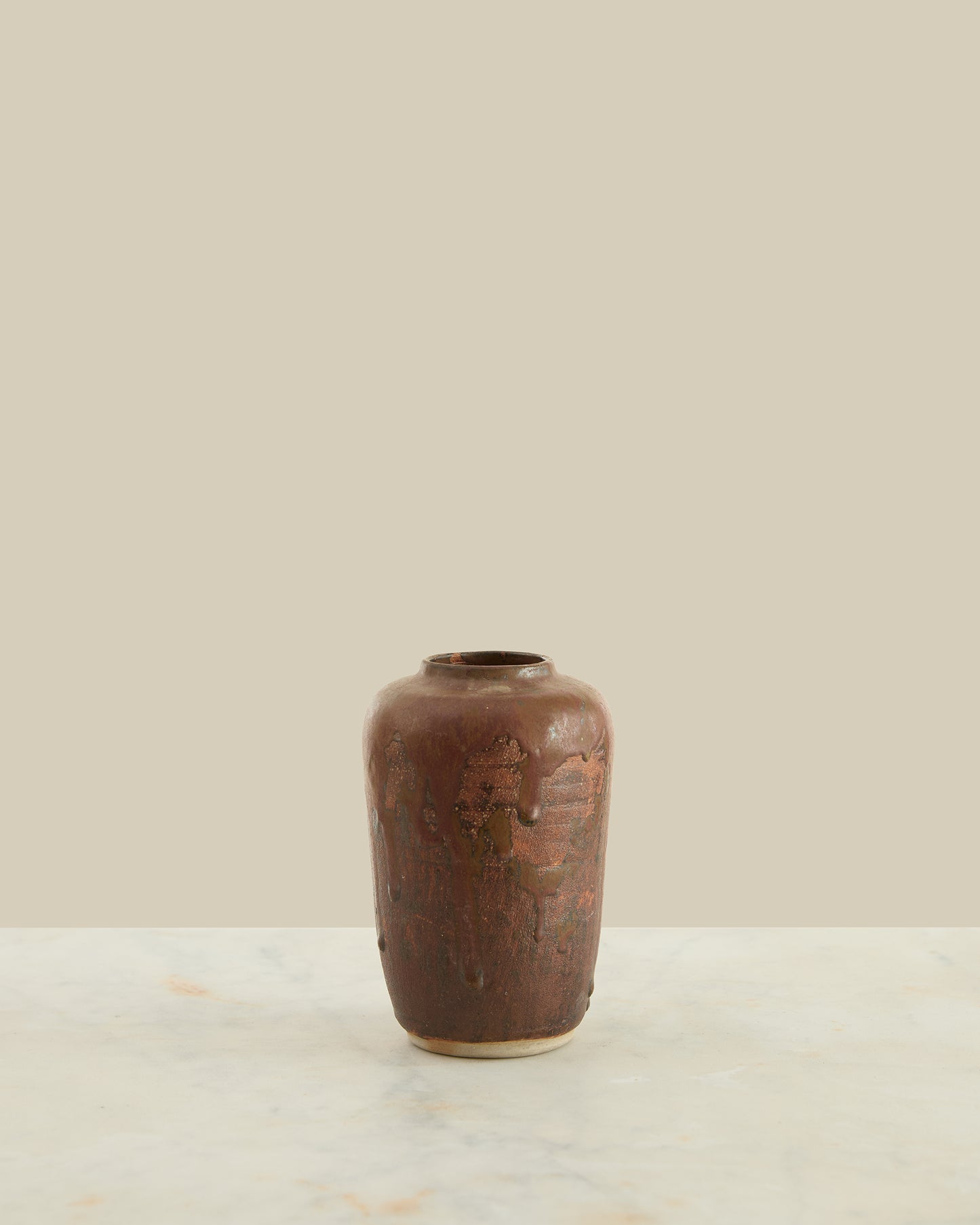 Large ceramic bud vase