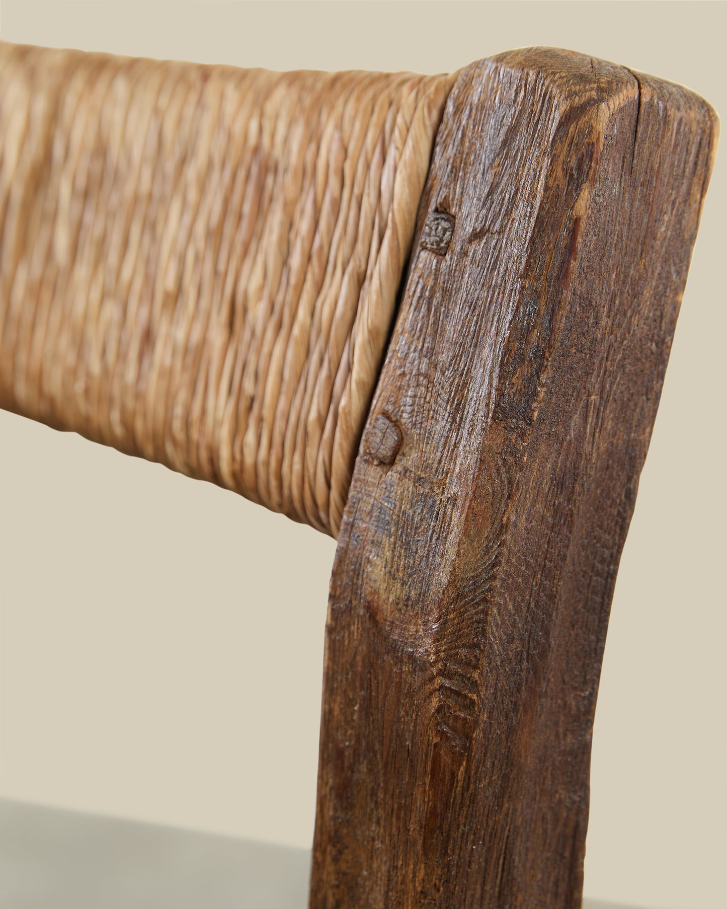 Set of 4 Spanish brutalist dining chairs