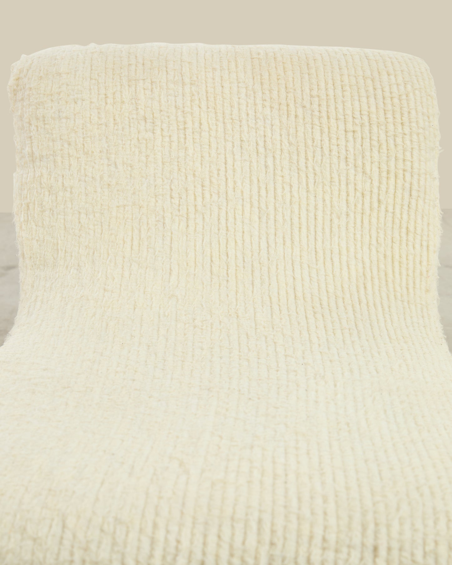 Pair of cream Togo style chairs