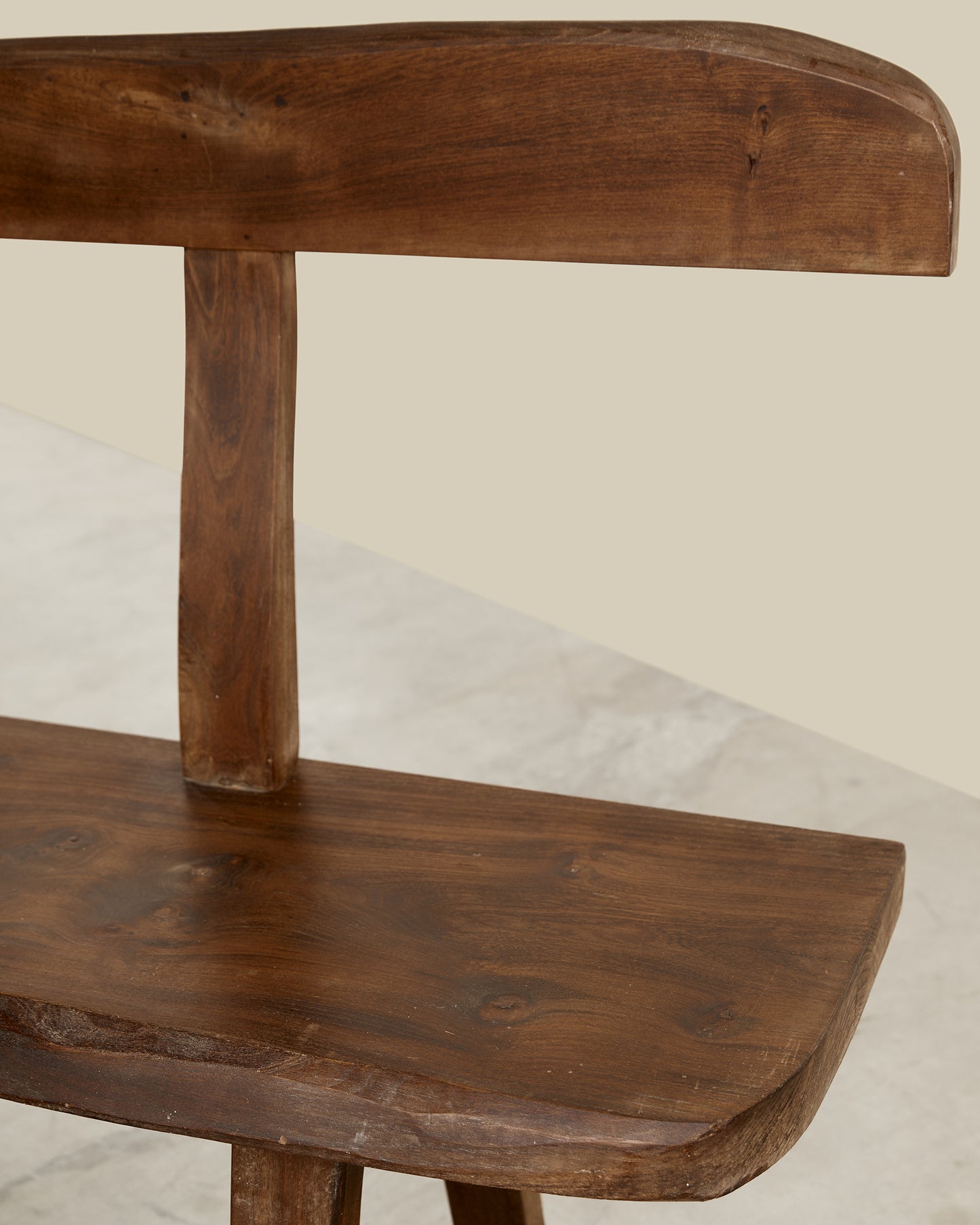 Sculptural bench by Olavi Hänninen