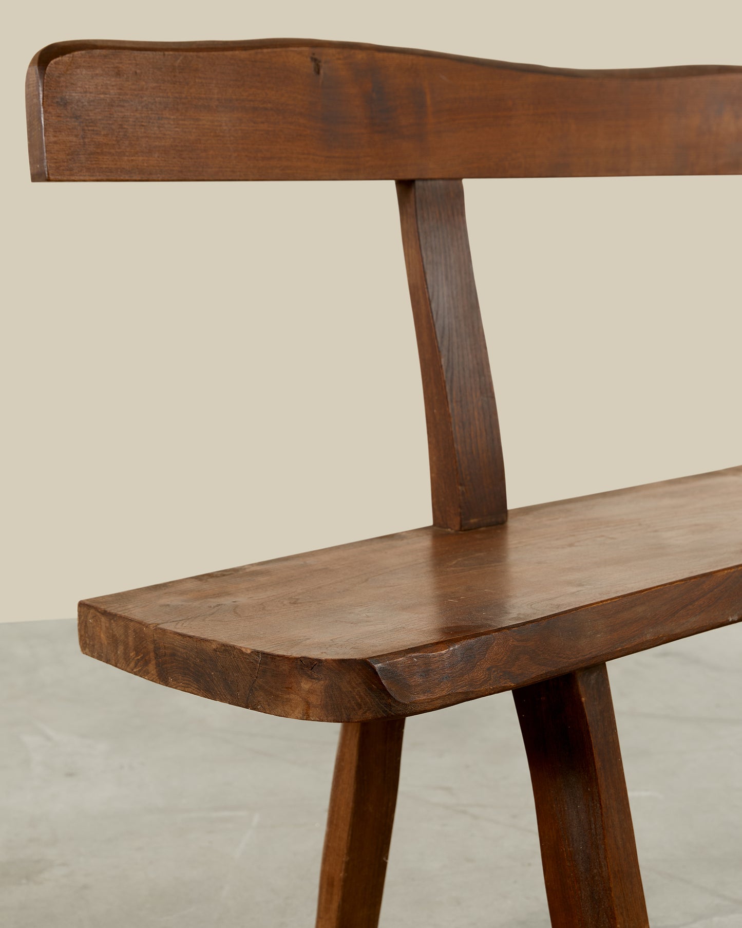 Sculptural bench by Olavi Hänninen