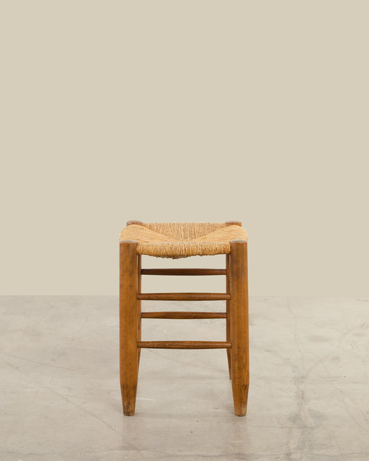 Rush top stool