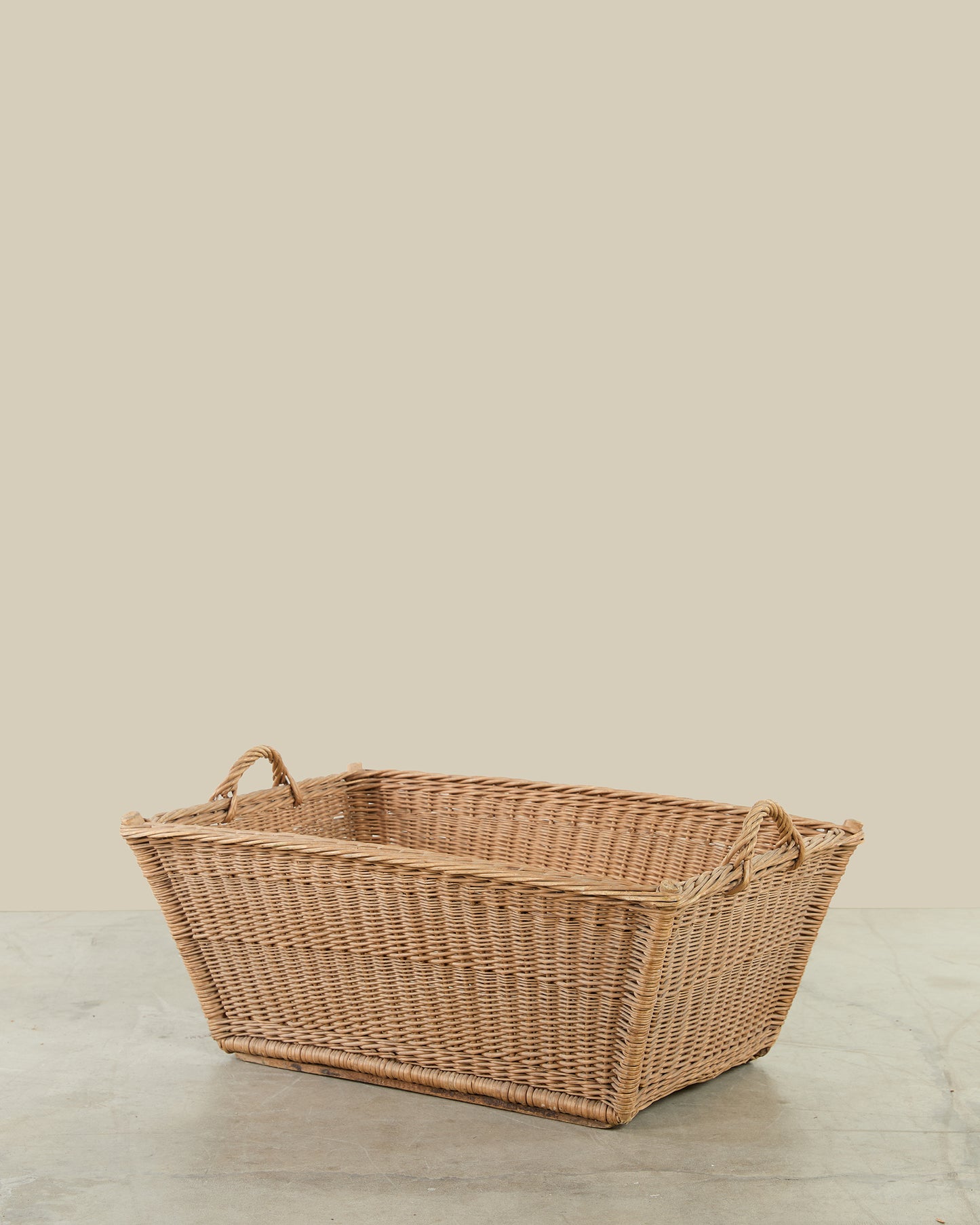 Large rectangular french basket