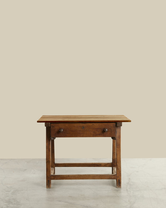 Spanish end table w/ drawer