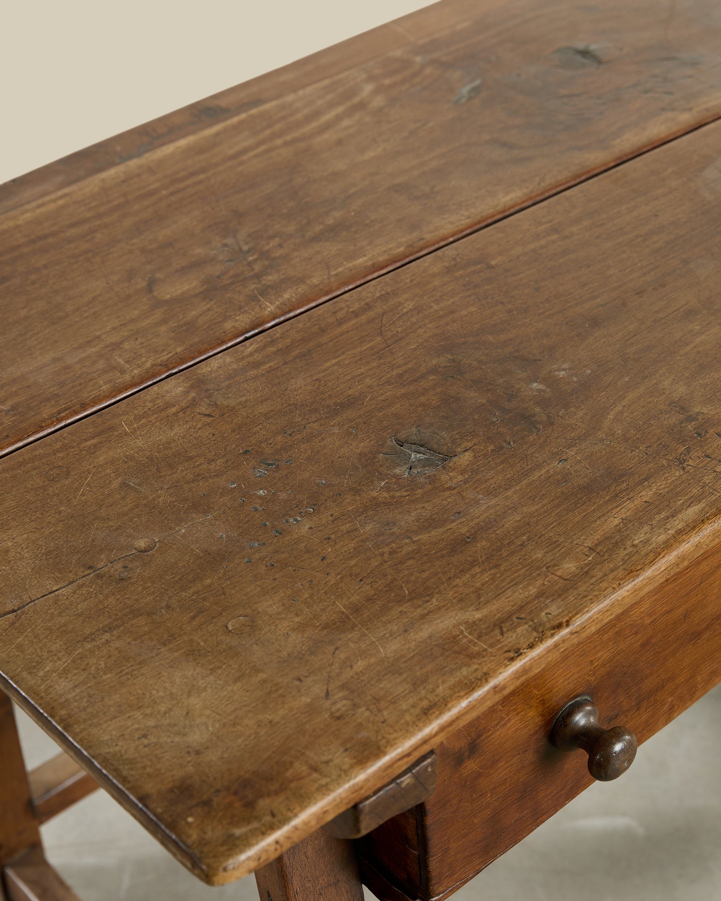 Spanish end table w/ drawer