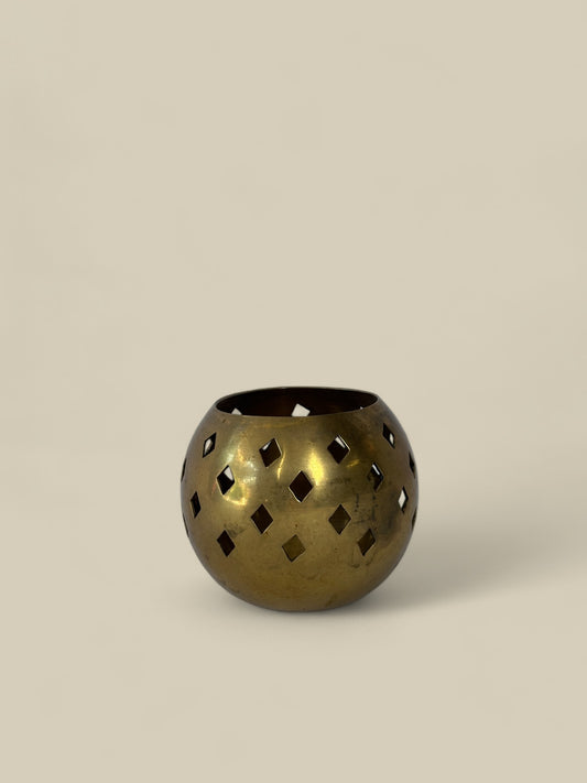 Brass votive