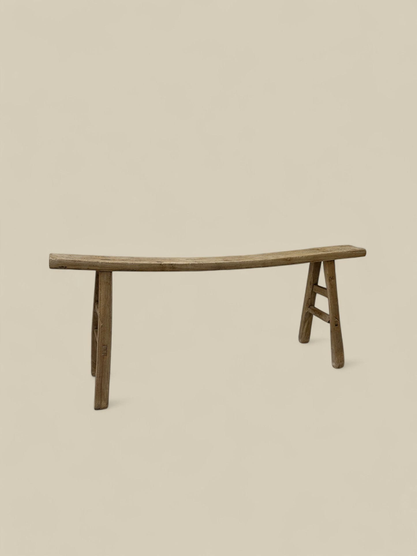 Primitive wooden bench
