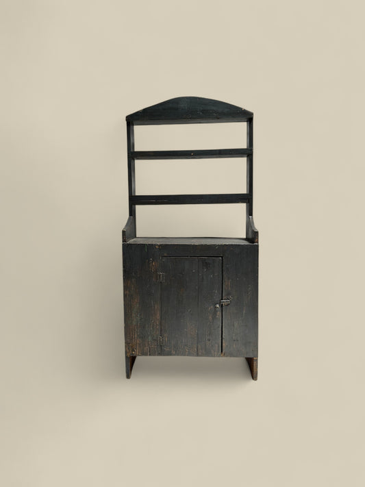 Green/black bookcase cupboard