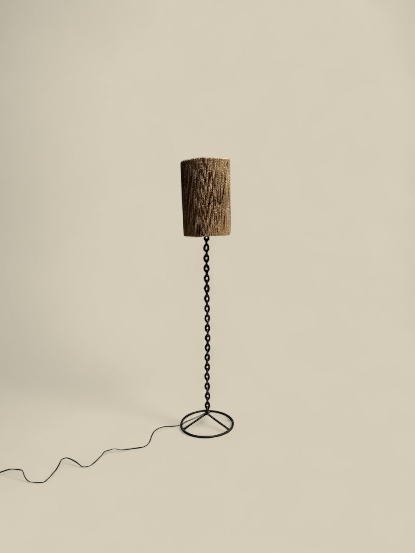 Chain floor lamp