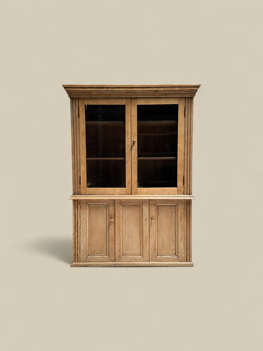 English glass cupboard