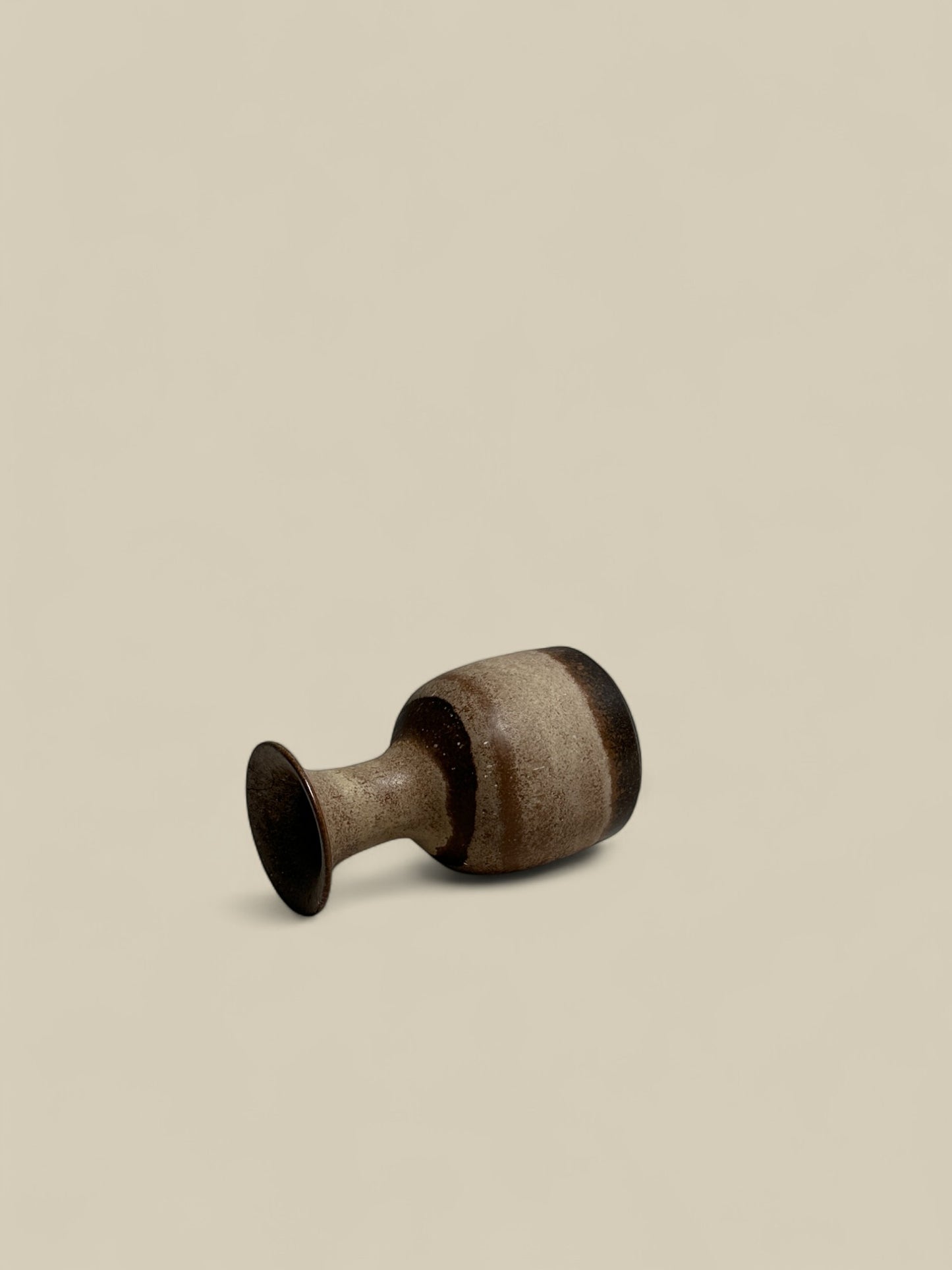 Large ceramic bottle neck vase