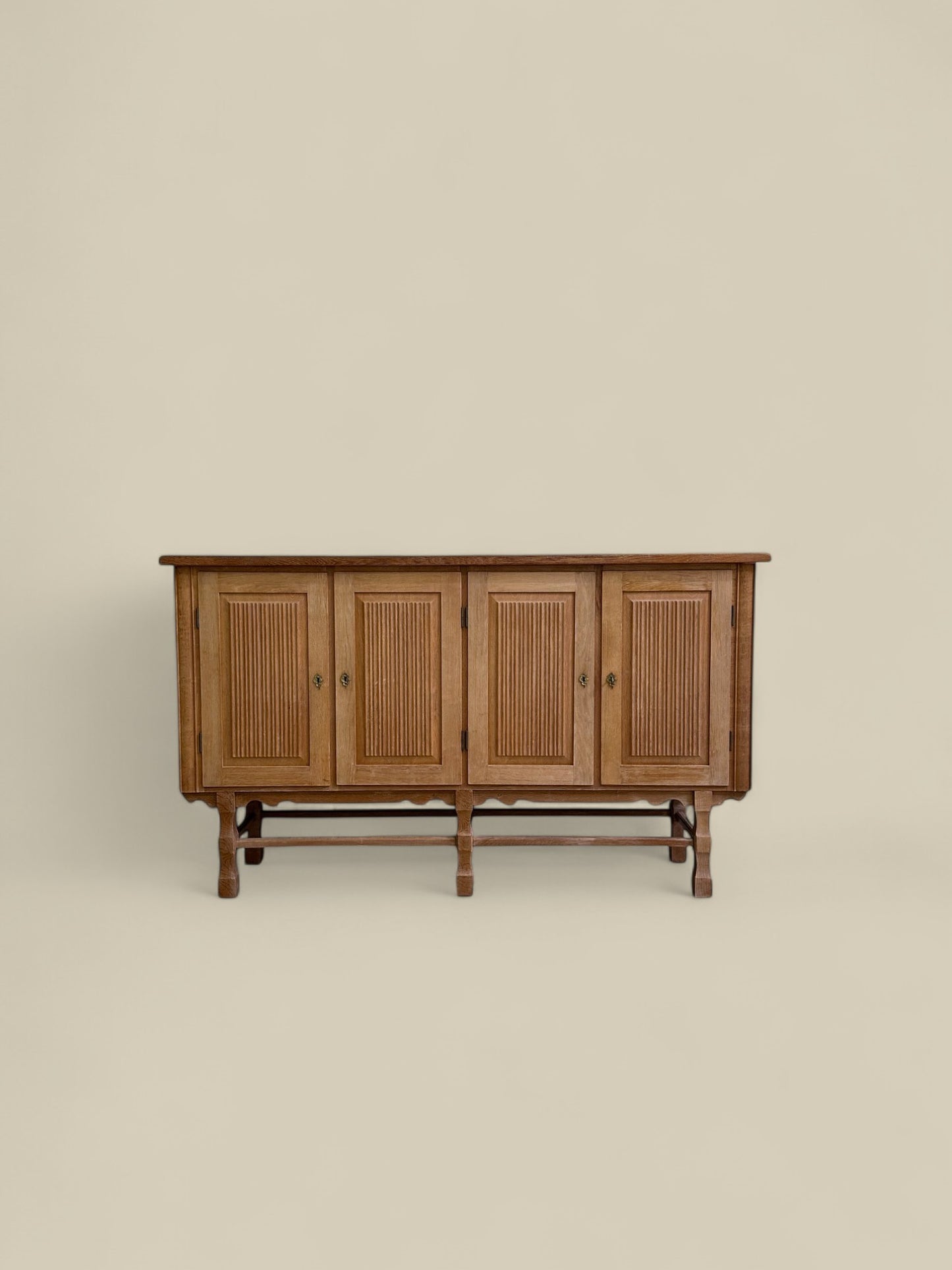 Danish fluted credenza