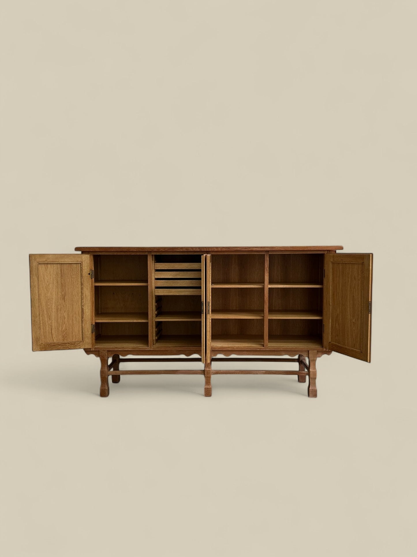 Danish fluted credenza