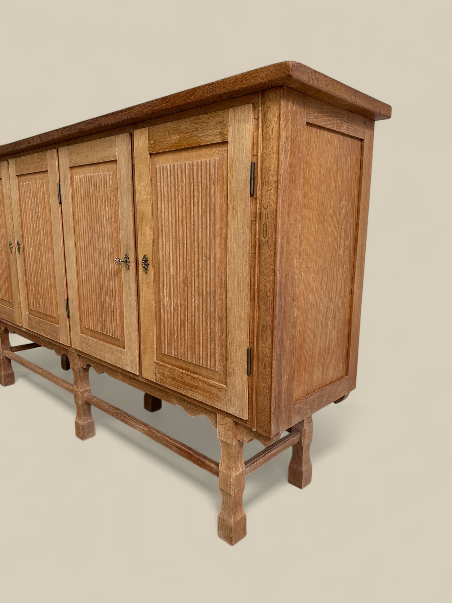 Danish fluted credenza
